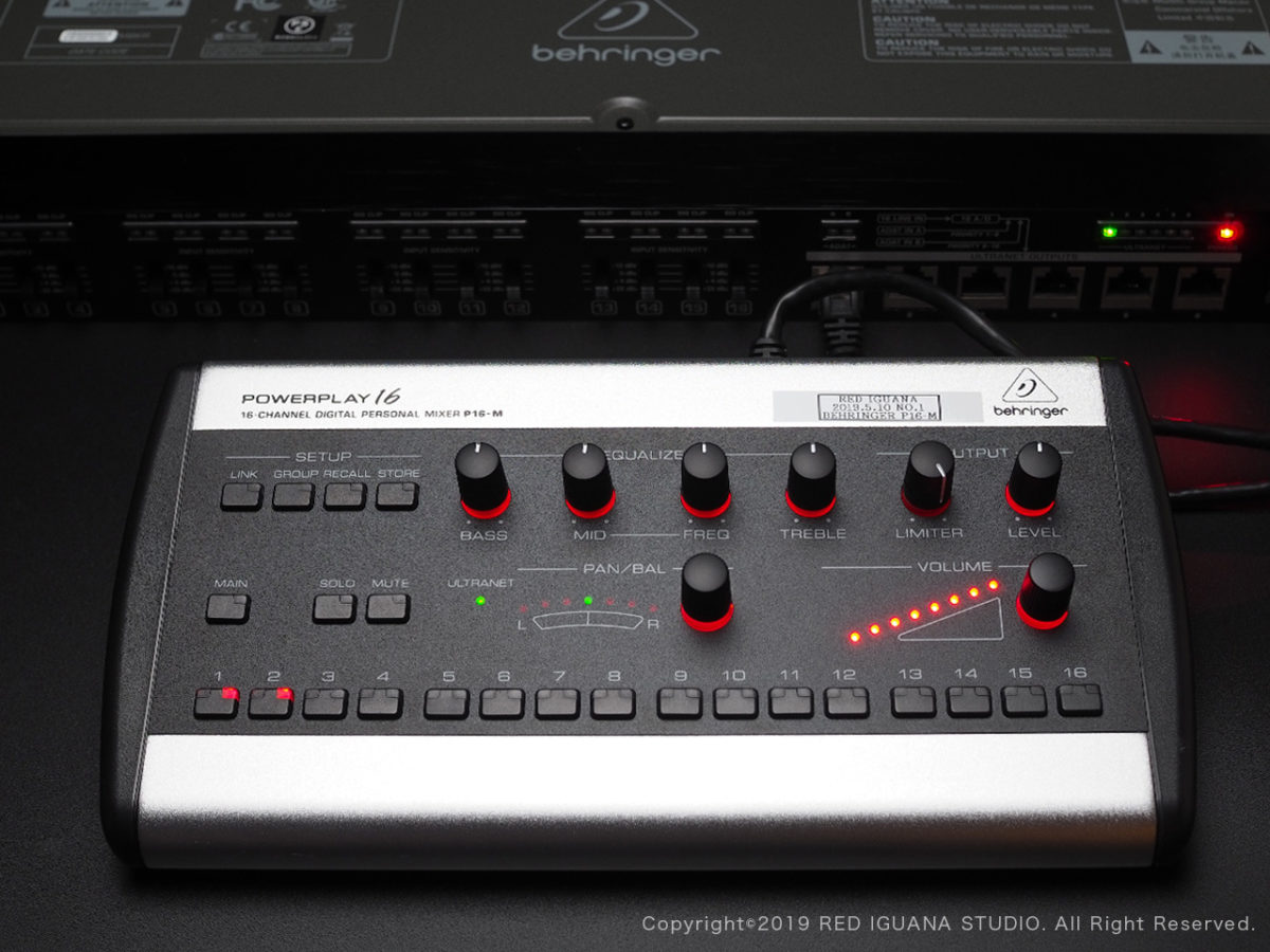 BEHRINGER（ベリンガー）POWERPLAY P16-I/P16-M